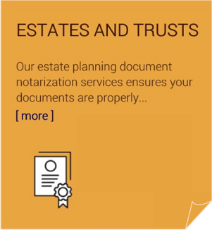 Jeanine C. Holland | JCH Mobile Notary | Durham, NC | Estates and Trusts